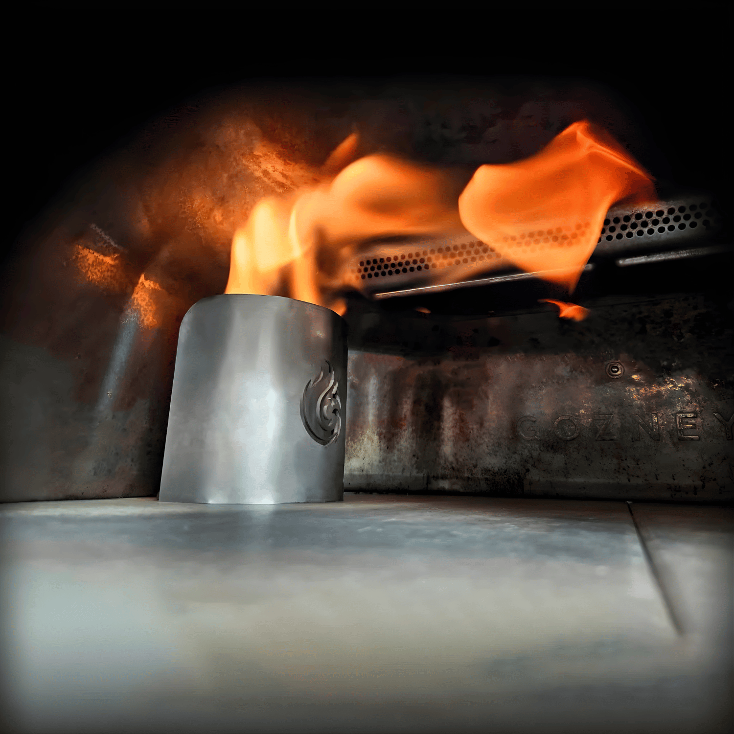 DOME PAN Flame Shield for the GOZNEY DOME