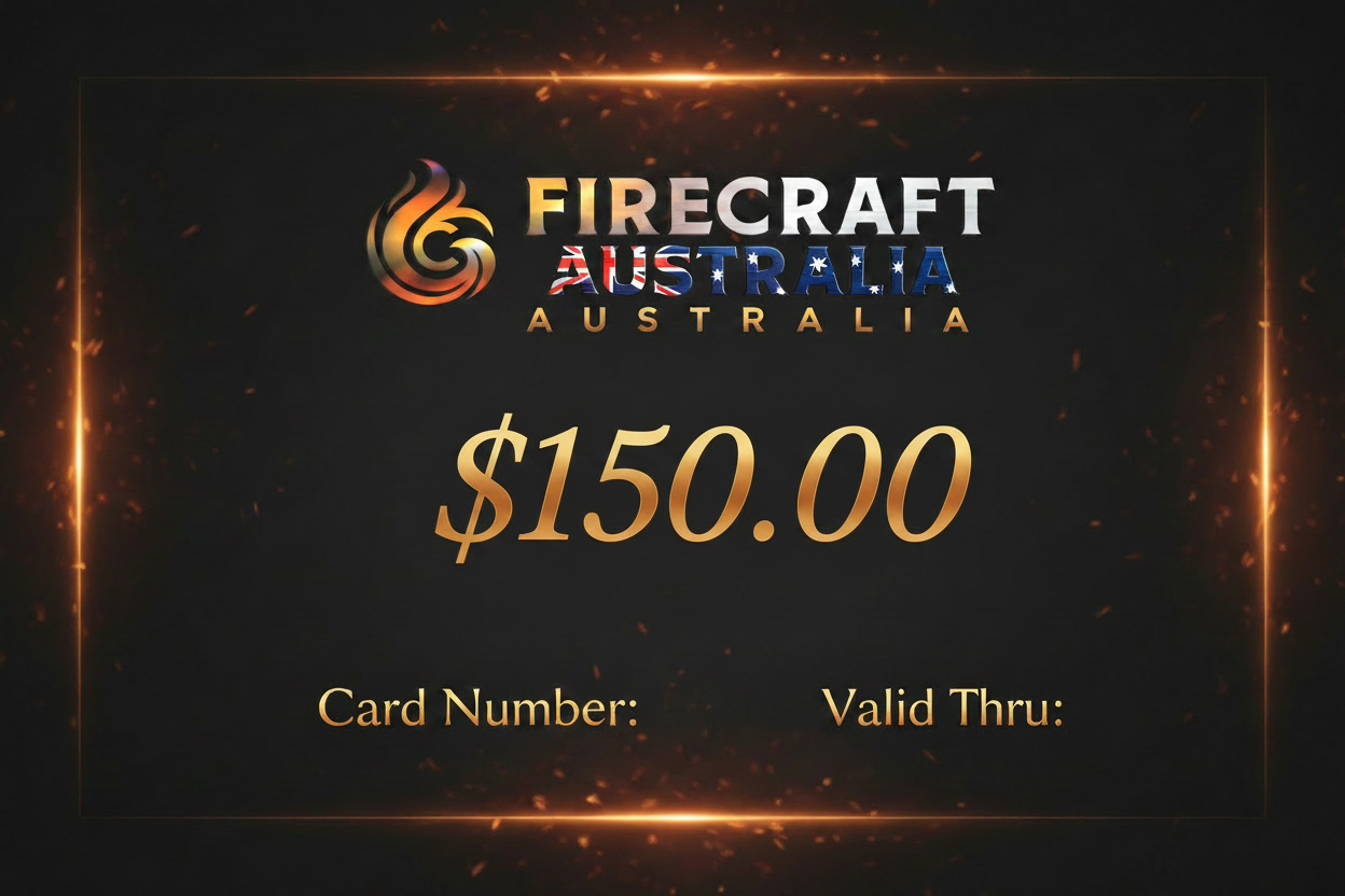 FireCraft Australia $150 Gift Card