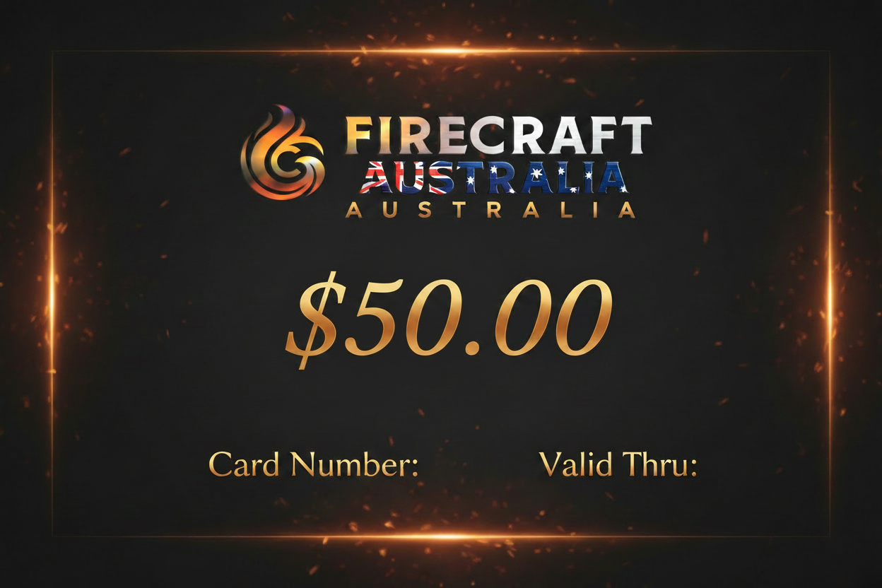 FireCraft Australia $50 Gift Card